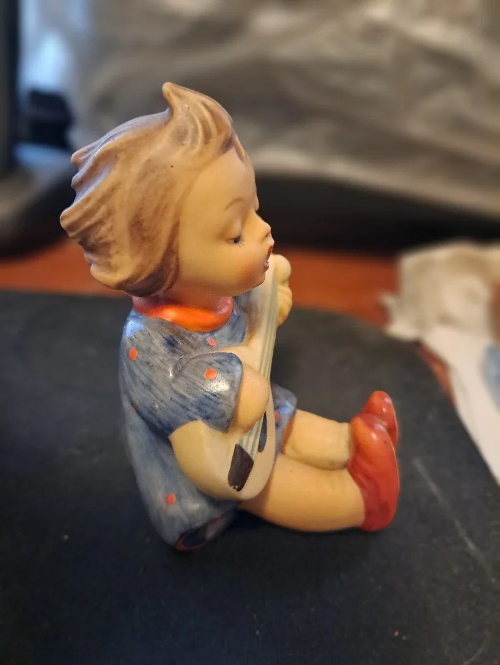 Rare TMK 1  Goebel Hummel Joyful Girl Figurine Excellent